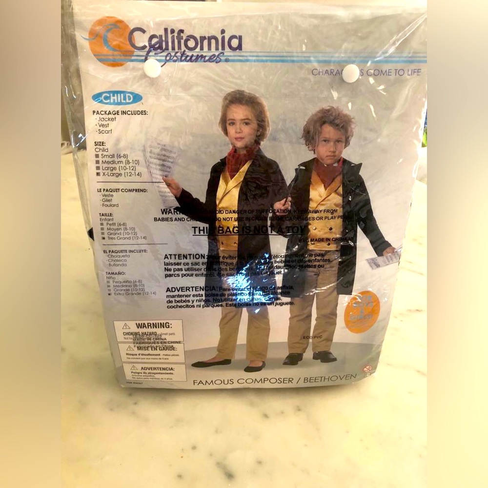 Music Conductor/Mozart Costume